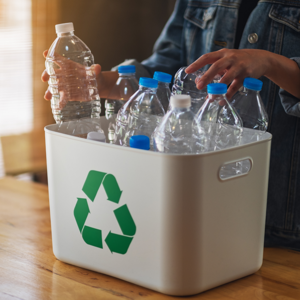 90% de la Produccion con plastico reciclado